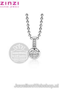 Zinzi Hanger zirconia rond ZIH1662