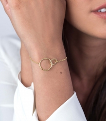 Zinzi ZIA1278G armband Goud verguld