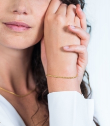 Zinzi ZIA1931g zilveren palmier armband 2mm breed