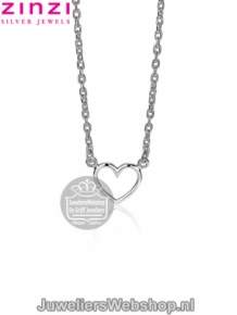zinzi ketting zic 1420 met hartje