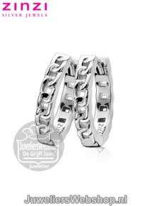 zio1175 zinzi creolen zilver