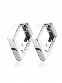 zinzi vierkante creolen zilver zio1684