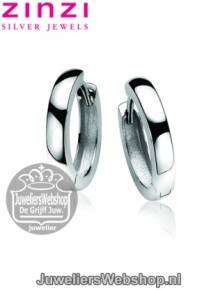 Zinzi Creolen ZIO186 Zilver