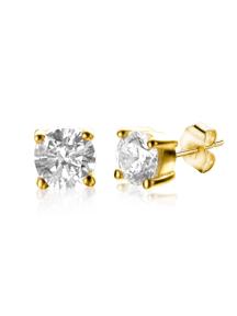 ZGO385 zinzi gold oorbellen 14karaat goud