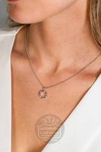 zinzi hanger rond met zirconia ZIH2170Z