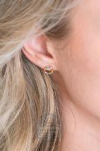 zinzi ZIO2170 oorknop rond zirconia