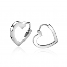 zinzi creolen zilver ZIO2195