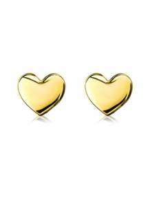 zinzi rosekleurige oorknoppen driehoek zio1375r